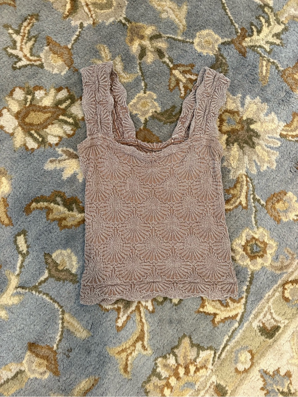 Free People embroidered Tank Top